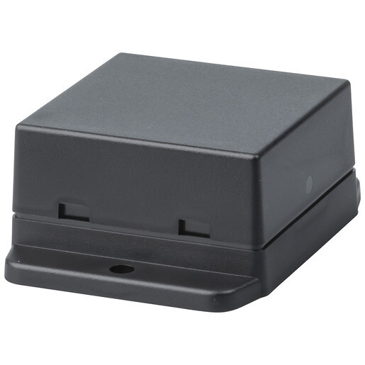 ENCL BULKHEAD 50X50.4X27MM BLK