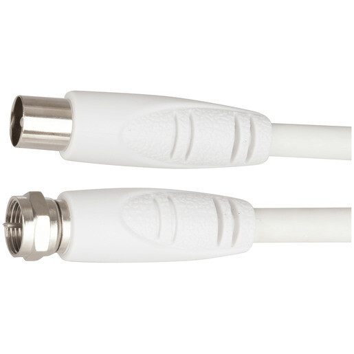 LEAD TV PLG TV/75R -PLG F RG59U WHT 1.5M