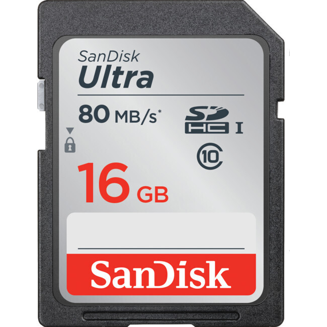 SDHC Class 10 16GB Memory Card