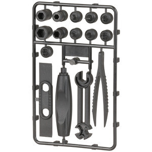 Tool set 10pce w/Grip/Heads/Spanner