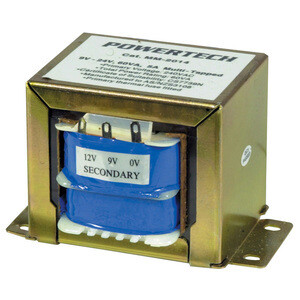T/F 240VAC M/TAP DUAL 9/12V 5A 60VA