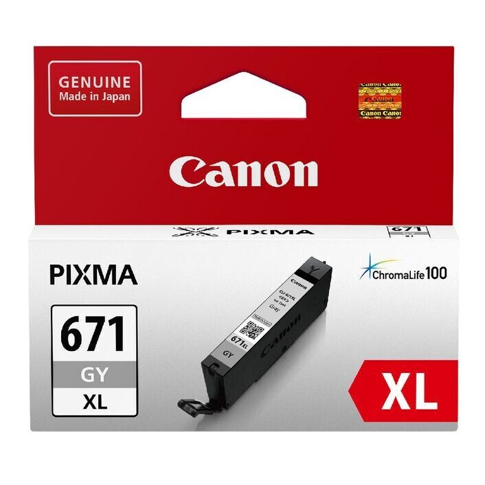 Canon CLI671XL Grey Ink Cartridge