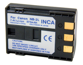 NB-2L Canon Battery Rep