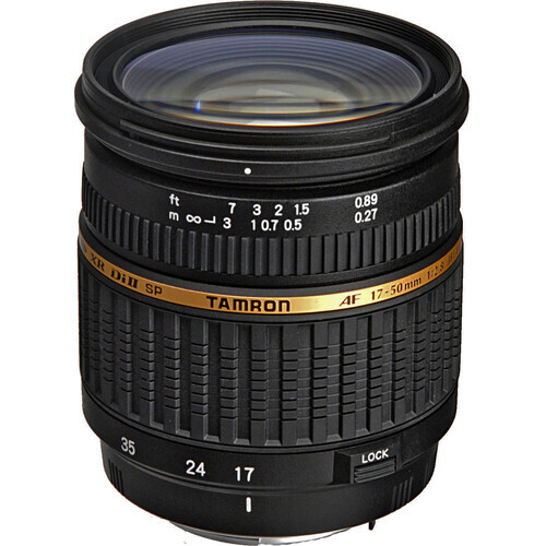Tamron suits Canon 17-50mm SP AF