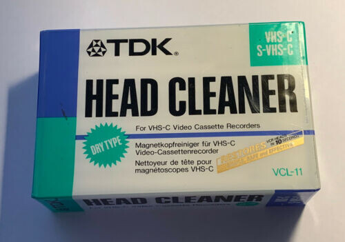 TDK VHS-C Head Cleaner