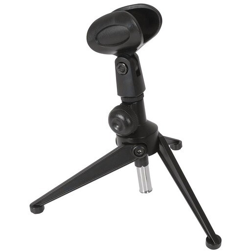 HOLDER MIC TRIPOD MET HI QUAL BLK