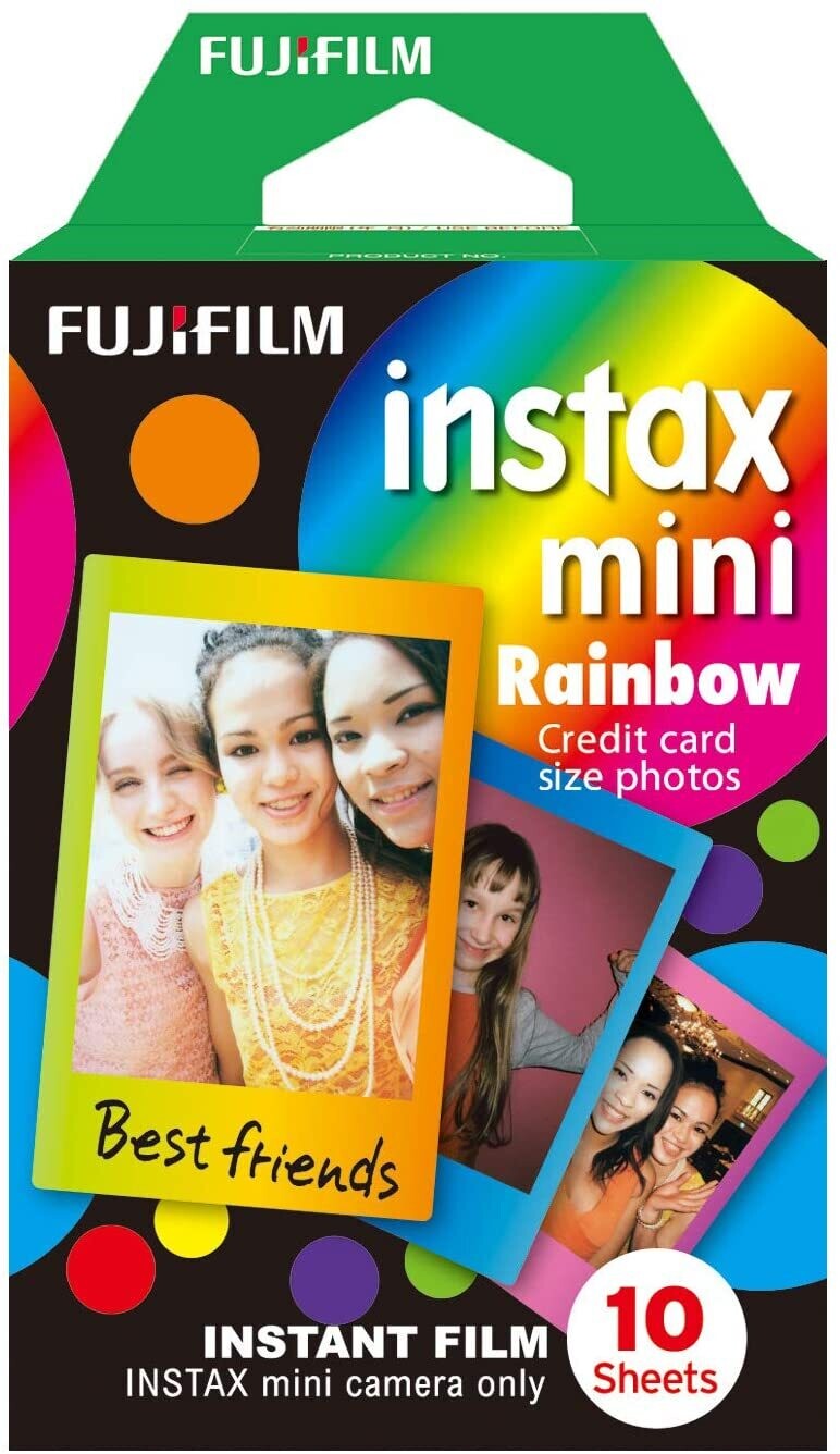 Fujifilm Instax Mini Rainbow Instant Film (10 Pack)