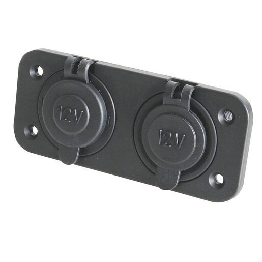SKT CIG PWR DBL PNL/SURF MNT 10A