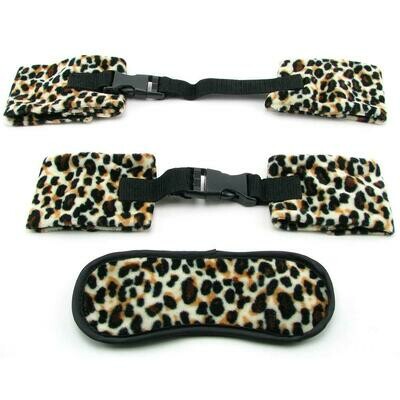 Leopard Cuff Set