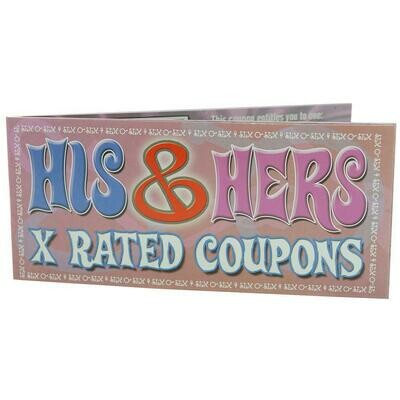 His & Hers X- rated Coupons
