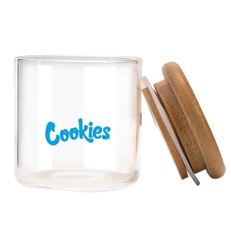 125ml Cookies Glass Food Storage Jars with Bamboo Lid