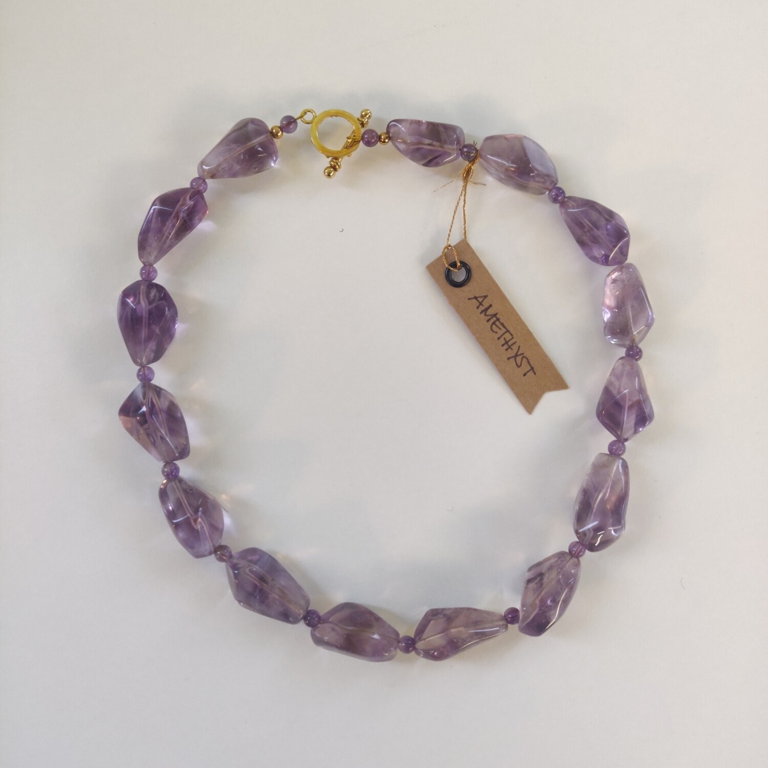 Edelsteinkette Amethyst