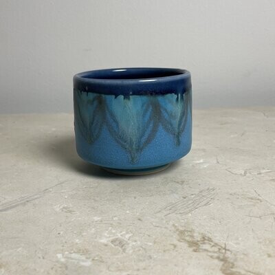Turquoise Shell Pattern Cup