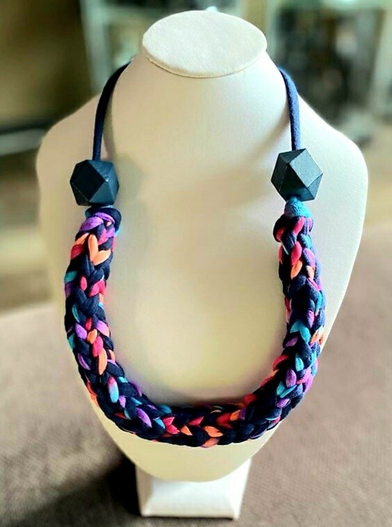 Handmade Yarn Necklace