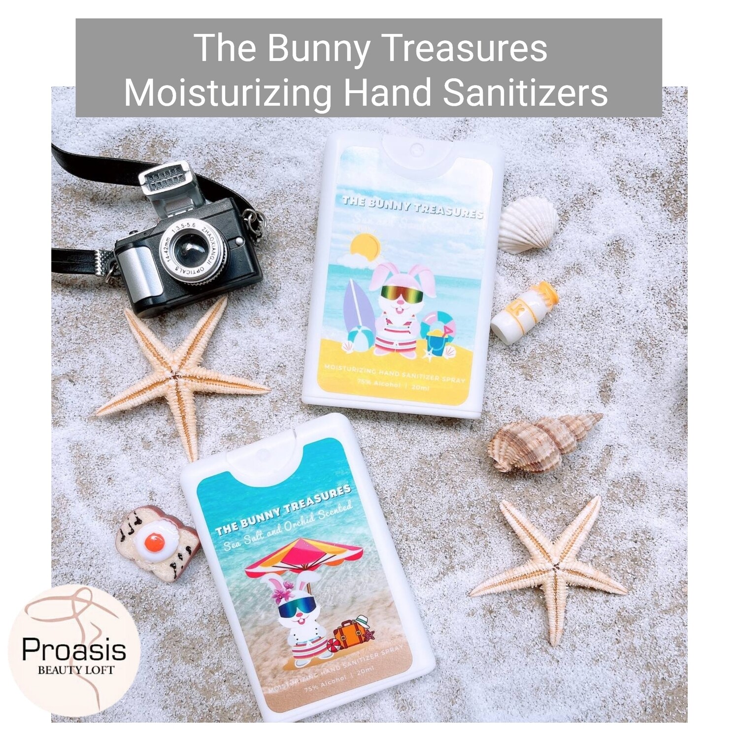 (SG Seller) The Bunny Treasures Moisturizing & Non-sticky Hand Sanitizers