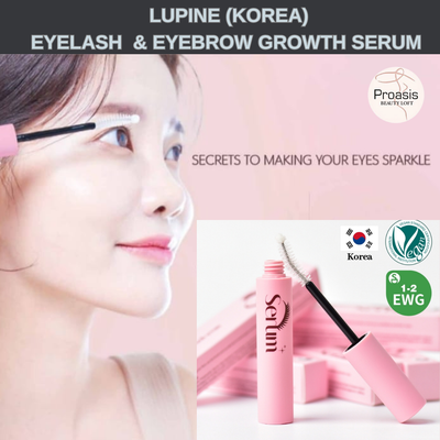 KOREA Lupine Eyelash Growth Serum (9ML) Eyelash / Eye Brow &amp; Hairline Lengthen and Strengthe