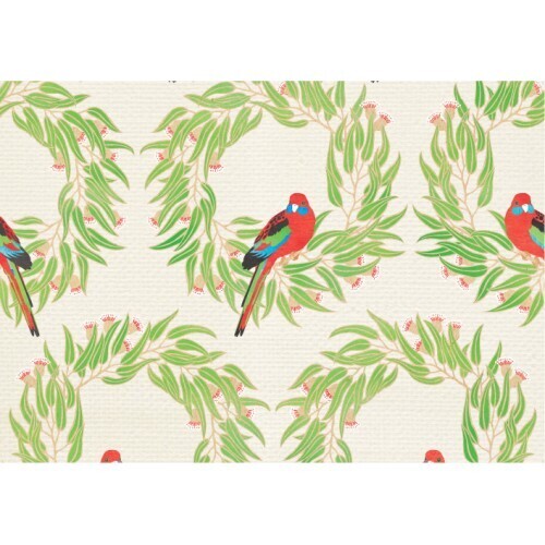 Wrapping Paper - Rosella (Folded)