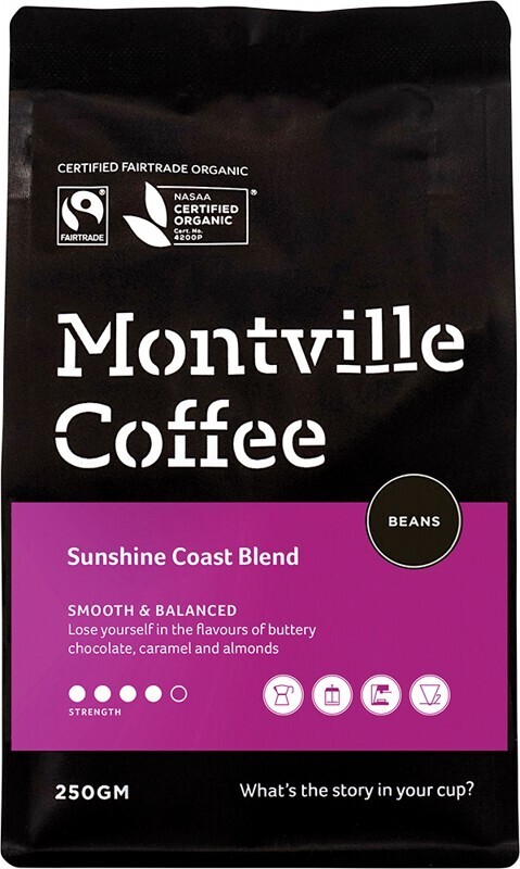 Montville Coffee - Coffee Beans 250g (Sunshine Coast Blend)