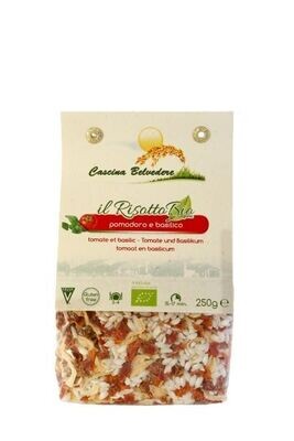 ​Cascina Belvedere Organic Tomato & Basil Risotto 250g