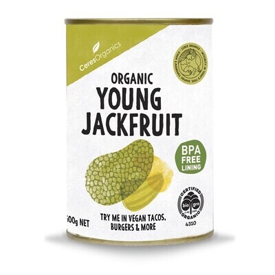 Ceres Organics Young Jackfruit 400g (can)