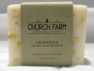 Church Farm Calendula Unscented Soap 180g