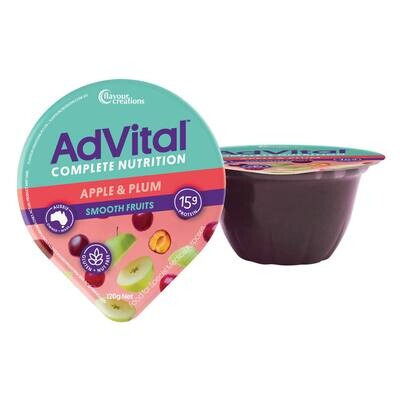 AdVital Smooth Fruits - Apple & Plum (12 pack)