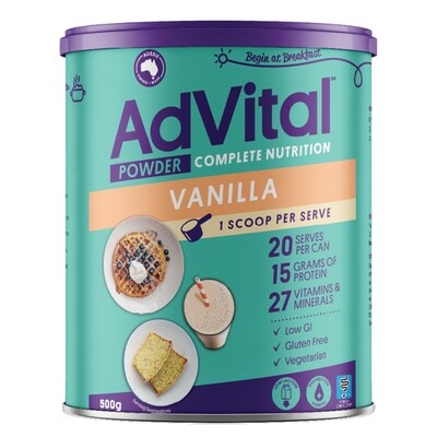 AdVital Vanilla Powder