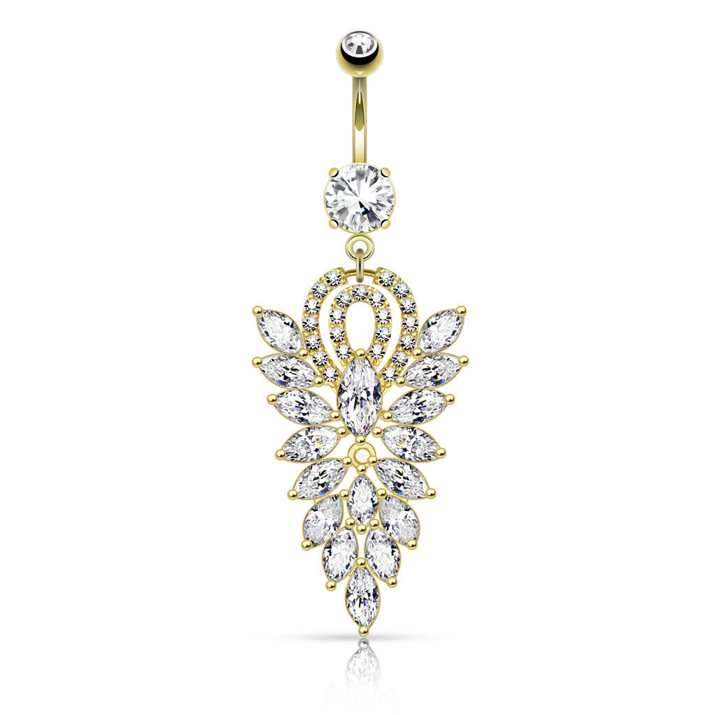 Chandelier Dangle Navel Ring