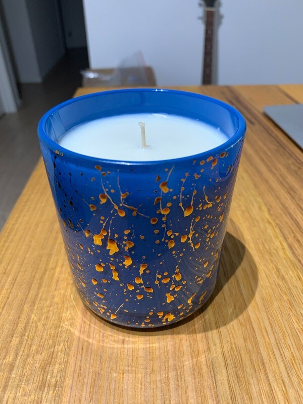 Large Vogue Sparkle - Hand Made Candle