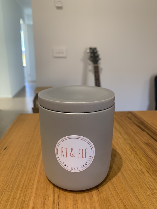 Small Lux Concrete Jars