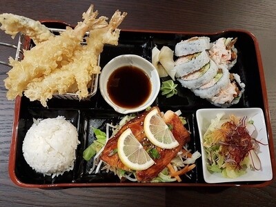 Salm Teriyaki Dinner Box