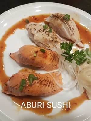 Aburi Sushi (Seared Nigiri Sushi)
