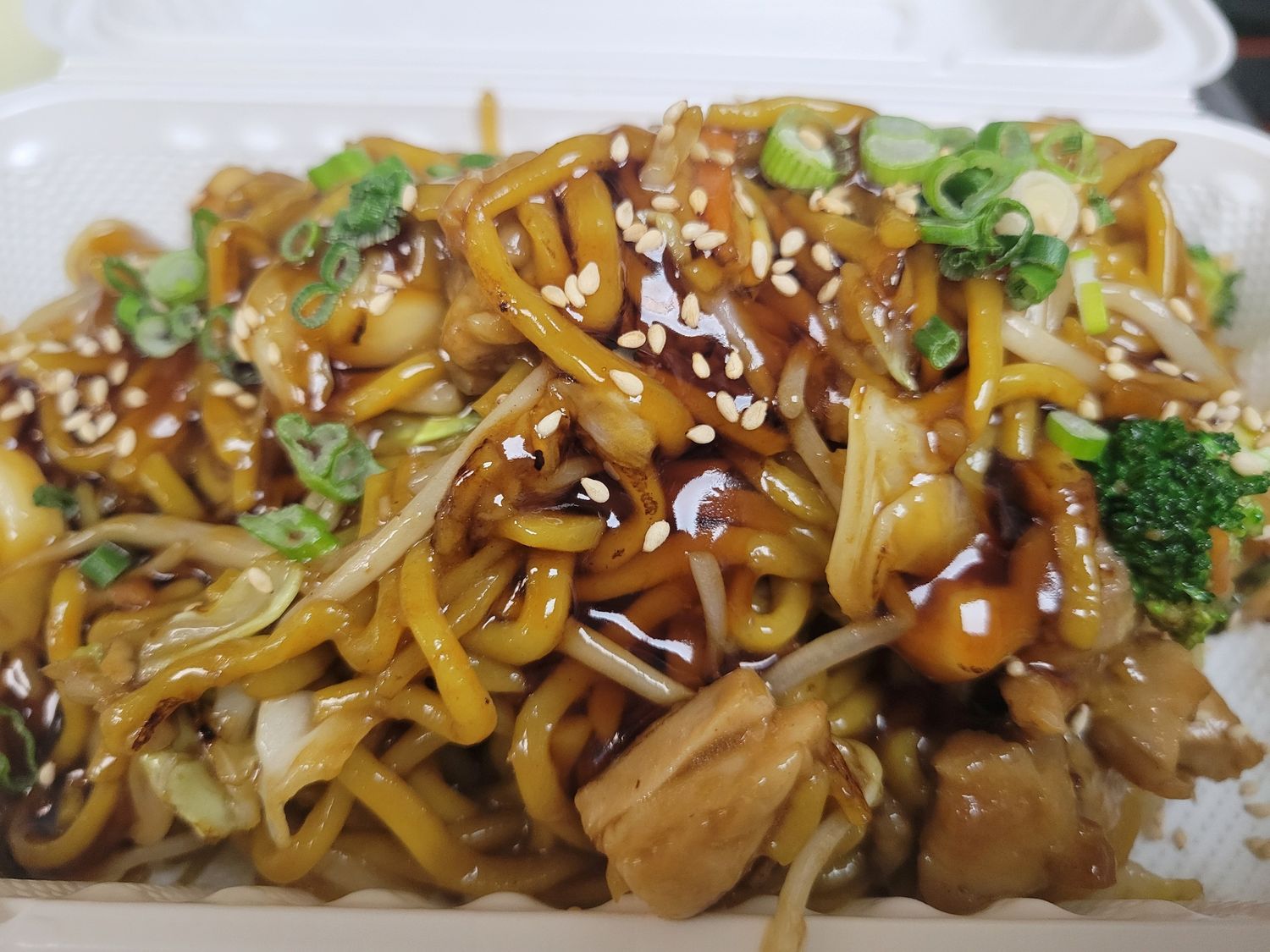 Chicken Yakisoba