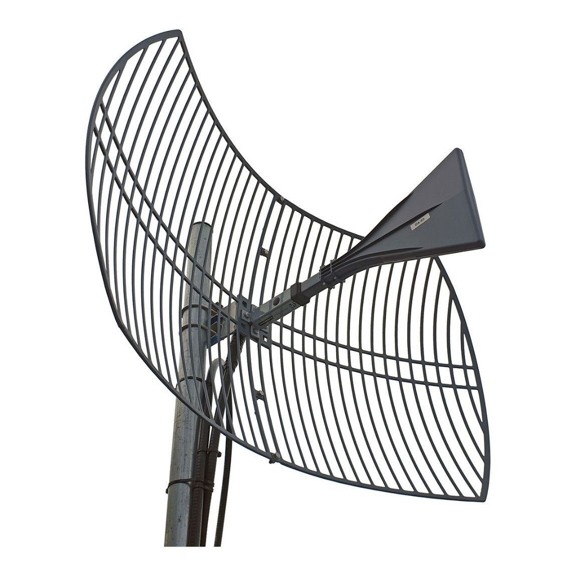 4G-5G Ultraband Grid Antenna, 600 to 6500 MHz, N Female 4G-5G Ultraband Grid Antenna, 600 to 6500 MHz, N Female