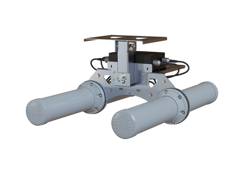 Poynting HELI-22, Bi-Directional, Circular-Polarised Tunnel, Dual Band WiFi antenna, 2400 to 6000 MHz