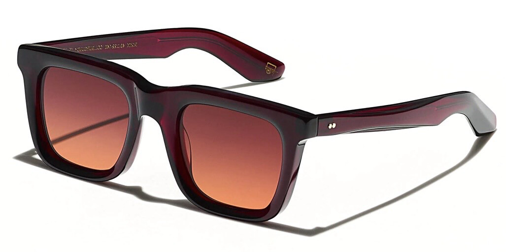 MOSCOT RIZIK BURGUNDY