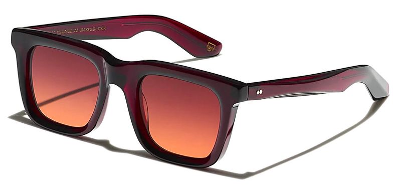 MOSCOT RIZIK BURGUNDY