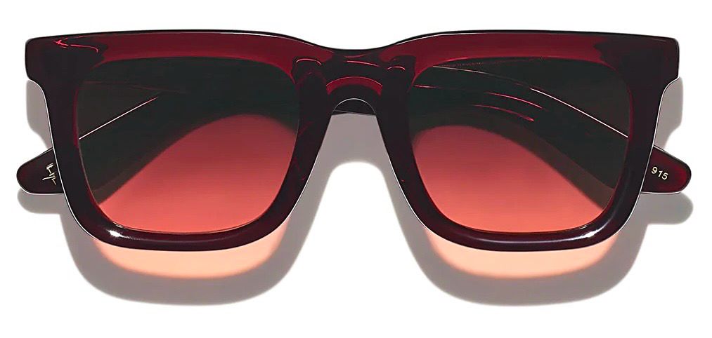MOSCOT RIZIK BURGUNDY
