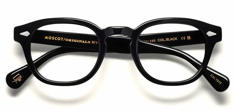 MOSCOT LEMTOSH BLACK CLIP ON