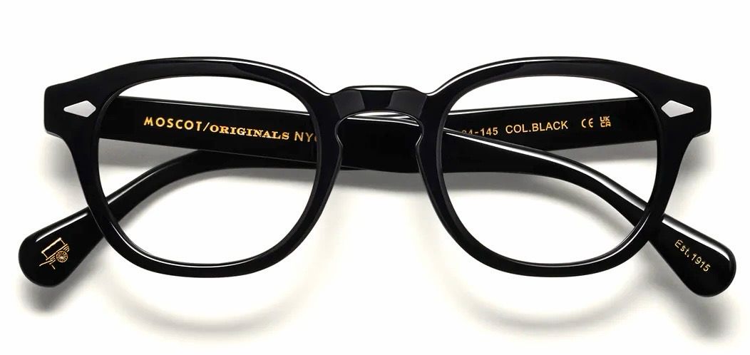 MOSCOT LEMTOSH BLACK CLIP ON