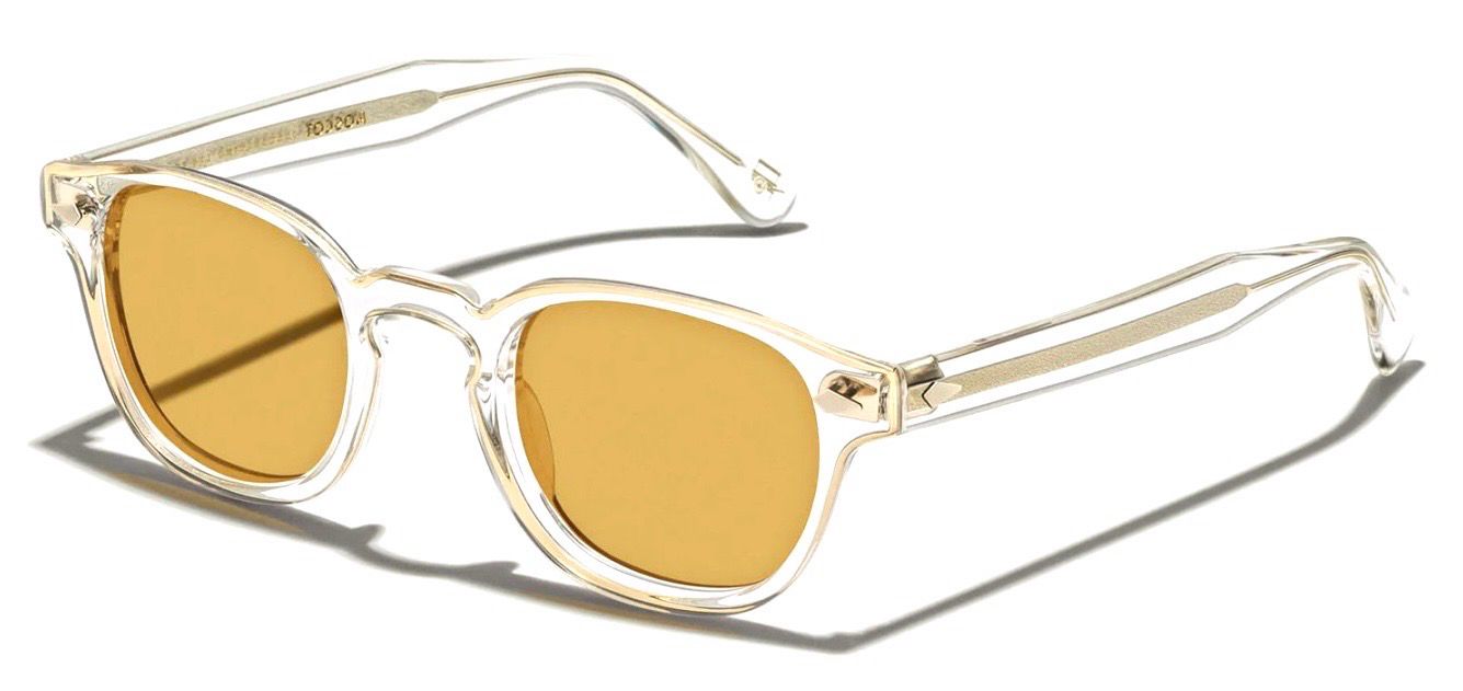 MOSCOT LEMTOSH 110 CRYSTAL AMBER