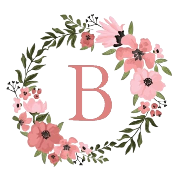 Handmade Dried Flower Card Brown