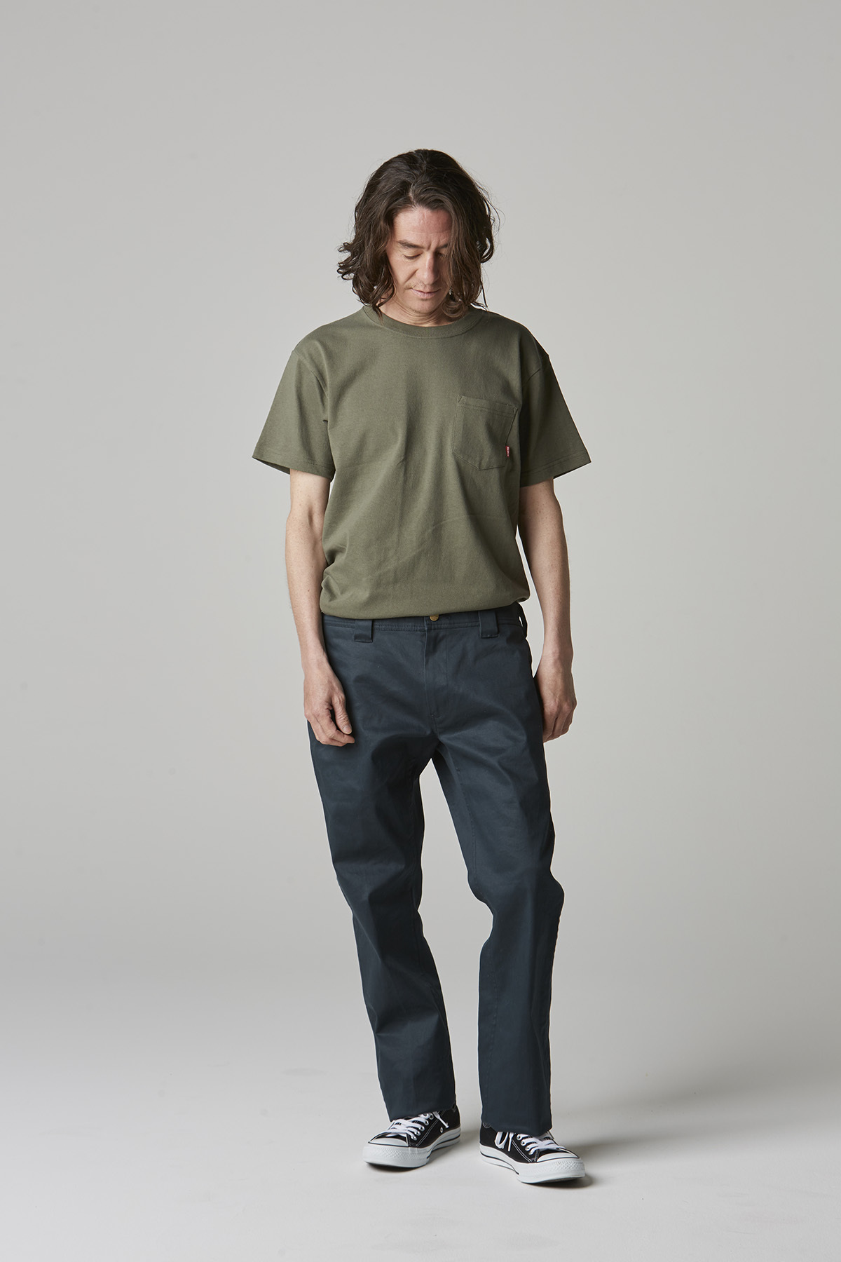 SLIM WORK PANTS  stretch