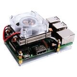 Raspberry Pi 3 &amp; 4 ICE Low Profile ICE RGB Cooler Fan V2.0