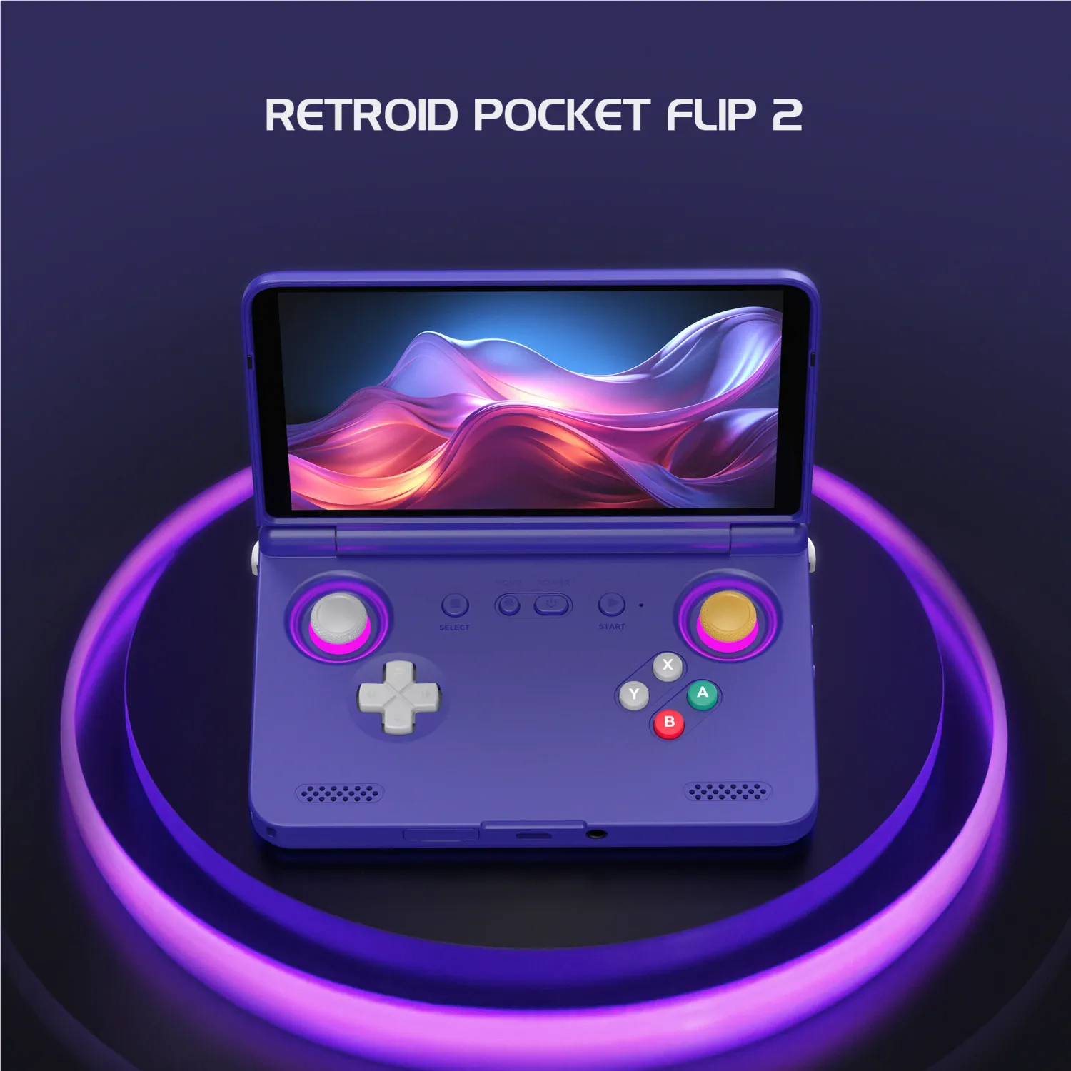 Retroid Pocket Flip 2 Handheld Console. (SD865)