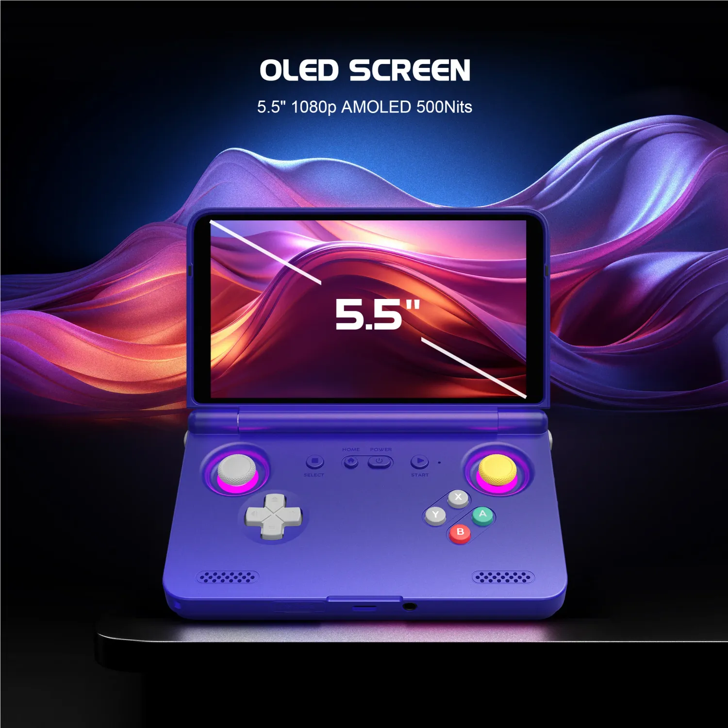 Retroid Pocket Flip 2 Handheld Console. (SD865)