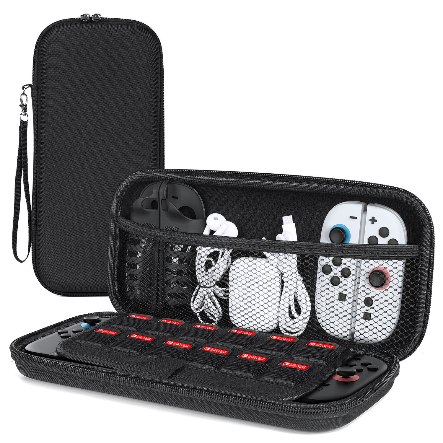 For Nintendo Switch 2 - Double Layer Game Card Case 18 Slots Storage Protective Organiser