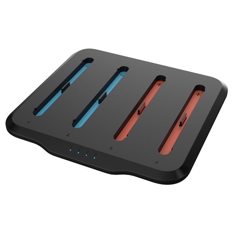 4-Slot Joy-Con/Controller/Gamepad Charger with LED Indicators. For Nintendo Switch 2.