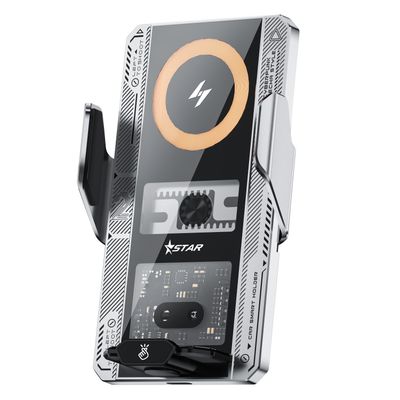 T9 Wireless Charging, Car Mobile Phone Mount. Auto Open/Close.