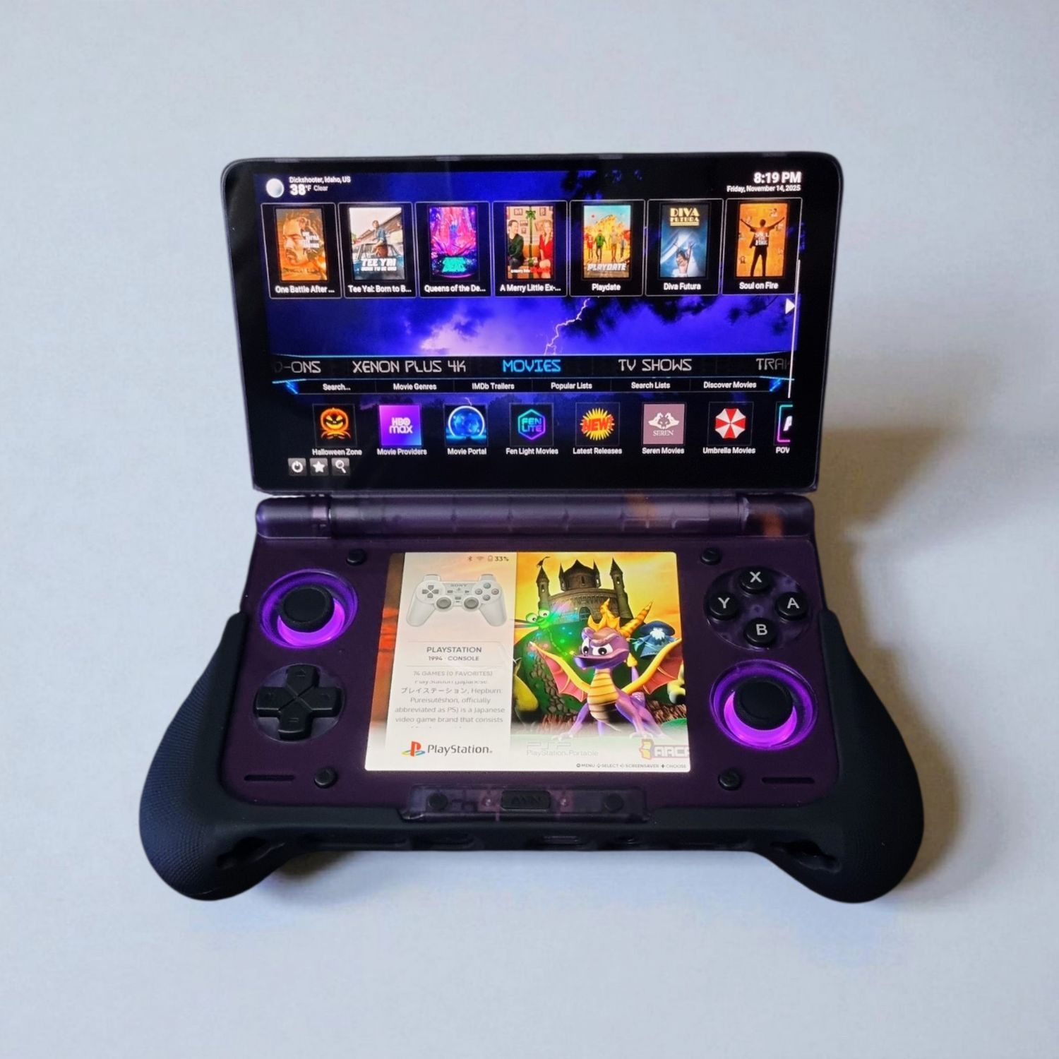 AYN THOR Dual Screen Android Powered Handheld Gaming Device.